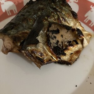 オーブントースターで簡単ふっくら　焼き塩鯖